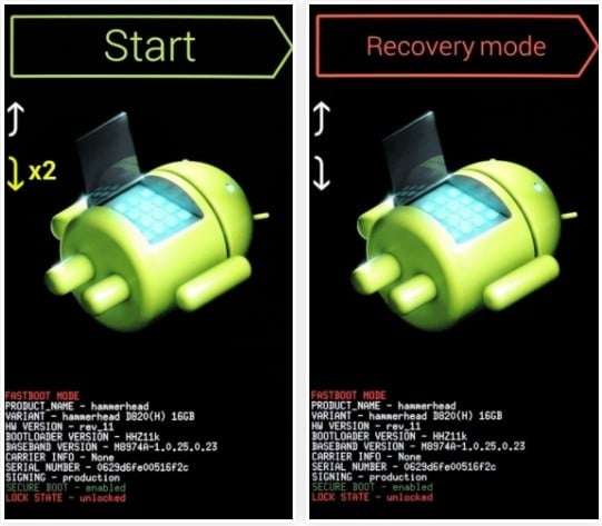 Abilita il debug USB su Android bloccato tramite la modalità di ripristino