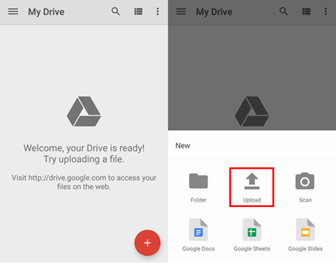 Backup di Android con Google Drive