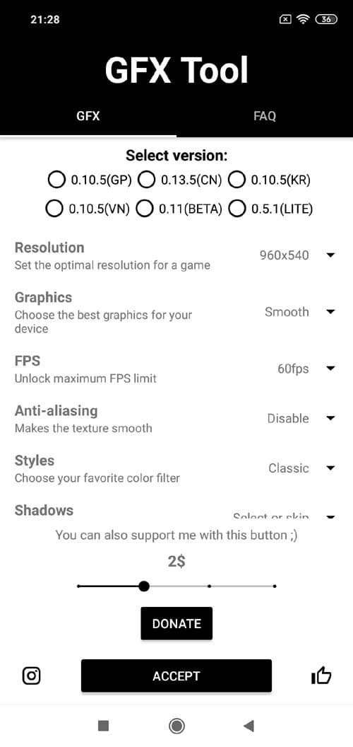 Usa l'app GFX Attrezzo per risolvere il problema del ritardo di PUBG Mobile