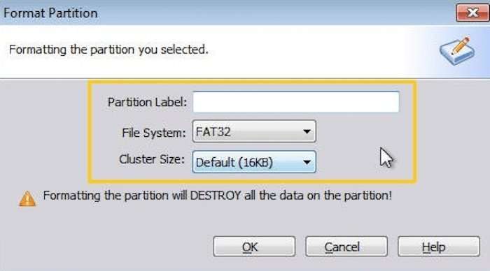 Formatta la tua scheda SD Android