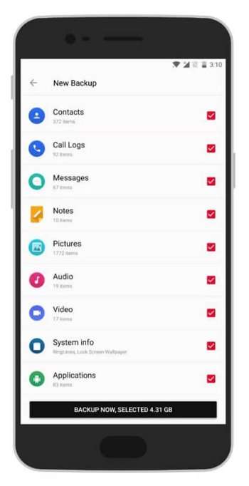 Eseguire il backup e il ripristino del telefono OnePlus utilizzando OnePlus Switch