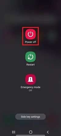 Come accedere alla modalità provvisoria su Samsung S10 Toccare il pulsante di spegnimento finché non viene visualizzata l'opzione Modalità provvisoria
