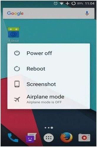 Riavvia il tuo Android