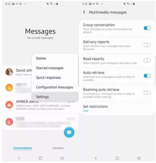 Auto Retrieve For Multimedia Messages