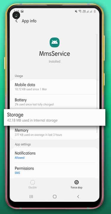 Clear Cache And Data OF The MMS Service To Fix Failed To Download Attachment From Multimedia Message