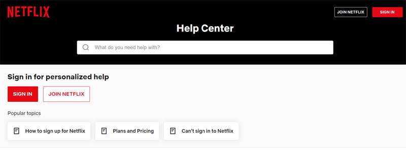 Contact Netflix Customer Support