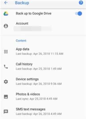 Restore Disappeared Text Messages From Android Phone From Google Drive Backup