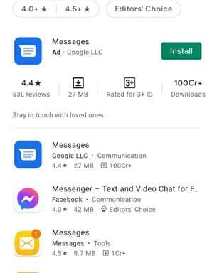 Use Another Messaging App